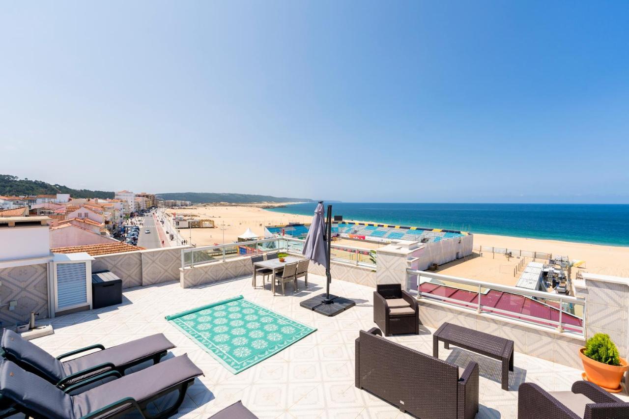 360 Rooftop On The Beach Nazare - Nativo Oceanfront Dış mekan fotoğraf